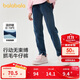 巴拉巴拉童裝女童褲子冬裝中大童加絨牛仔長(zhǎng)褲兒童保暖舒適潮208424108008