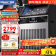 惠康(HICON)制冰機(jī)商用小型家用制冰機(jī)擺攤奶茶店酒吧50KG/70KG/100KG大容量全自動(dòng)方塊冰冰塊制冰機(jī) 【大型款】日產(chǎn)150KG-儲(chǔ)冰40kg-自來(lái)水
