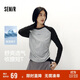 森馬（Semir）[商場(chǎng)同款]長(cháng)袖T恤女短款修身收腰2025吸濕速干秋裝101525101002