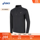 亞瑟士ASICS男子萊卡跑步長(cháng)袖T恤保暖T恤 2011D476-001 黑色 L