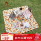 駱駝（CAMEL）戶(hù)外地墊野炊防潮墊露營(yíng)野餐墊子帳篷野外睡墊A9SFSY007俏皮小貓