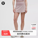 lululemon丨Align? 女士運動(dòng)高腰短裙 LW8ALWS 紫灰 XS /4