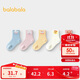 巴拉巴拉寶寶襪子秋季嬰幼兒中筒襪棉彈不勒無(wú)骨手工縫五雙裝209925172212