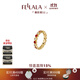 翡拉拉（fellala）Fellala翡拉拉鴻運新年原創(chuàng  )設計紅色戒指女小眾設計感高級感指戒