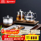 友家鋪子（Biooner）全自動(dòng)上水電熱水壺燒水壺家用辦公茶臺一體機茶桌茶幾嵌入式茶具套裝 玫瑰金三件套