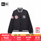 NEW ERA紐亦華春秋MLB棒球服外套男女情侶NY洋基隊休閑夾克 14385106-黑色 S