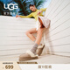 UGG秋季女士經(jīng)典舒適厚底毛拖包頭休閑懶人毛毛鞋勃肯鞋 1122550 SAN | 沙色 38