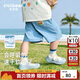齊齊熊[吸濕排汗速干天絲]齊齊熊男童牛仔短褲夏季男寶寶五分褲兒童褲子