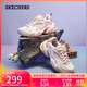 斯凱奇（Skechers）機甲鞋女鞋秋季運動(dòng)鞋厚底增高老爹鞋緩震輕便休閑鞋149916