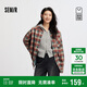森馬（Semir）森柔牛仔|商場(chǎng)同款牛仔女中長(cháng)款2025秋oversize襯衣103525105001