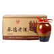 廣盛居河北承德老酒濃香型口糧酒純糧食固態(tài)發(fā)酵優(yōu)級白酒整箱【喜酒】 42度 500mL 6壇 經(jīng)典壇裝