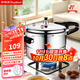 榮事達高壓鍋防爆家用壓力鍋燃氣灶明火專(zhuān)用小號快煮鍋煲湯燉肉鍋具 22cm/5.6L/3-4人/燃氣專(zhuān)用 22cm