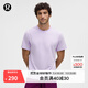 lululemon丨Zeroed In 男士運動(dòng)短袖 T 恤 LM3F16S 薰衣草霜紫 M