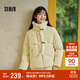 森馬（Semir）森馬羽絨服女新中式仿兔毛領(lǐng)短款保暖外套24冬新款109724113017
