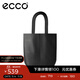 愛(ài)步（ECCO） 大容量單肩包 軟面牛皮手提包包 工坊系列9105802 黑色僅表色系具體顏色隨機發(fā)出