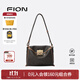 菲安妮（FION）女包包2025新款時(shí)尚托特包大容量單肩手提小方包生日禮物 啡/駝（中款）