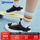 FILA FUSION斐樂(lè )潮牌POP帆布鞋女鞋2025年運動(dòng)鞋休閑板鞋