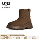 UGG冬季新款女士時(shí)尚舒適保暖平跟厚底休閑迷你靴切爾西靴1174516 DRKT | 深太妃糖棕色 38