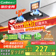 康寶（Canbo）燃氣灶嵌入式天然氣雙灶具家用5.2KW猛火灶臺爐具爐灶一級能效【國家補貼】JZT-2QB219
