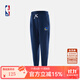 NBA官方勇士湖人凱爾特人新款秋冬戶(hù)外跑步純棉男束腳運動(dòng)休閑長(cháng)褲 勇士隊/海藏藍 XL