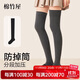 棉竹屋壓力過(guò)膝襪子女2025新款長(cháng)筒襪防下滑瘦腿護膝高筒春秋大腿襪1雙