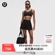 lululemon丨Varsity 女士風(fēng)琴褶高腰網(wǎng)球裙 速干 芯吸 LW8AJYS 黑色 S /6