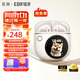 漫步者（EDIFIER）花再拍拍耳機真無(wú)線(xiàn)藍牙耳機半入耳式運動(dòng)音樂(lè )耳機高音質(zhì)長(cháng)續航DIY觸控屏藍牙6.0適用于蘋(píng)果華為 云巖白