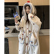 俞兆林可愛(ài)少女臘腸狗珊瑚絨睡衣女冬季新款加絨加厚家居服大碼睡袍冬天