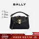 BALLY巴利【秋季煥新】女包皮革單肩斜挎手袋手提包6302497 黑色 均碼