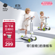 babycare兒童滑板車(chē)1-3-8歲滑滑車(chē)二合一可坐滑行車(chē)可折疊踏板車(chē) 辛德白