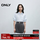 ONLY2025夏季新款休閑通勤襯衫短裙顯瘦套裝連衣裙女|125207036 A41場(chǎng)空藍色 S