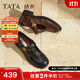他她（TATA）情書(shū)女鞋2025年秋季新款百搭時(shí)尚瑪麗珍鞋單鞋子7JW20CA5 棕色 37
