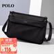 POLO單肩包男士大容量斜挎包男郵差包多功能iPad包男運動(dòng)挎包手機包男
