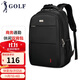 高爾夫（GOLF）商務(wù)休閑雙肩包男士15.6英寸筆記本電腦包大容量背包男女學(xué)生書(shū)包