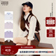 Teenie Weenie【趙露思同款】小熊女裝襯衫2025秋新款簡(jiǎn)約氣質(zhì)襯衣 紫色 S