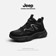 Jeep吉普鞋子男秋冬季新款運動(dòng)休閑鞋戶(hù)外防滑跑鞋中幫工裝板鞋老爹鞋