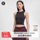 lululemon丨Jersey 女士平紋針織及腰圓領(lǐng)運動(dòng)背心 LW1FEXS 黑色 XS