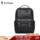 暇步士（Hush Puppies）雙肩包男大容量商務(wù)15.6英寸電腦包旅行書(shū)包時(shí)尚牛皮包生日禮物