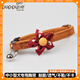 puppytie貓咪貓項圈鈴鐺新年可愛(ài)日系頸圈脖圈飾品寵物用品英短 板栗棕 均碼