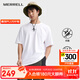邁樂(lè )（Merrell）運動(dòng)戶(hù)外男款短袖上衣舒適百塔吸濕速干短袖T恤透氣輕薄短款上衣 MC2249013-WT02白色 XL