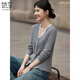 她享針織開(kāi)衫女蕾絲拼接毛衣外套時(shí)尚百搭別致針織外搭女 T53Z038