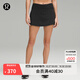 lululemon丨Pace Rival 女士運動(dòng)中腰短裙 速干 芯吸 LW8A78R 黑色 S /6