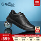 金利來(lái)（Goldlion）男鞋男士休閑鞋時(shí)尚簡(jiǎn)約舒適透氣輕便板鞋G539330338AAA黑色42