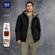HLA羽絨服男山不在高系列秀場(chǎng)同款外套冬季 黑色87 L 175/92A 推薦140-160斤