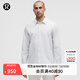 lululemon丨New Venture 男士修身剪裁長(cháng)袖襯衫 LM3FJUS 雜色淀粉藍白條紋 M