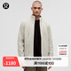 lululemon丨Sojourn 男士拉絨內里針織夾克 LM3EW9S 骨白/骨白 M