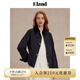 ELAND衣戀短外套女網(wǎng)狀內襯拼接可立燈芯絨領(lǐng)外套2025夏季新款 藏青色(59)Navy S /160