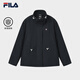 FILA 斐樂(lè )官方女士棉服2026春新款時(shí)尚休閑寬松收腰保暖立領(lǐng)外套 傳奇藍-NV L 170/88A/L