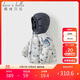 戴維貝拉（DAVE＆BELLA）兒童短款羽絨服秋冬男童抗菌絨三防保暖連帽外套