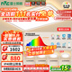 雷士（NVC）全光譜護眼吸頂燈客廳燈簡(jiǎn)約臥室智能套餐LED照明包安裝皓玉銀S